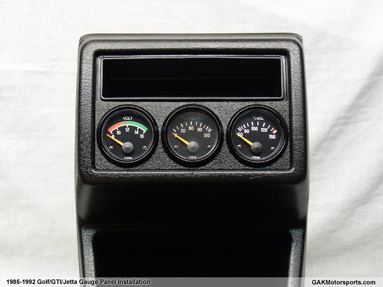 1985-1992 Golf/GTI/Jetta Gauge Panel Installation